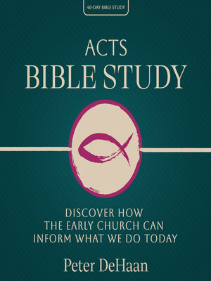 cover image of Acts Bible Study